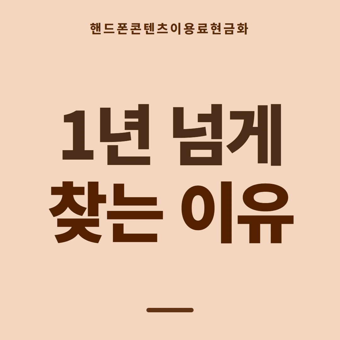 품티켓 핸드폰 회선의 콘텐츠이용료현금화 어느 줄에 적히나 안내 이미지
